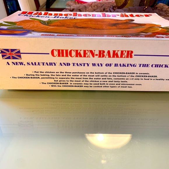 Hahnchenbrater Chicken Baker . Ceramic chicken baked dish. - Picture 8 of 11